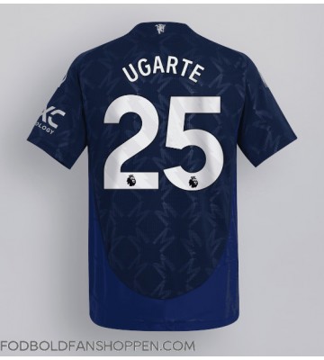 Manchester United Manuel Ugarte #25 Udebanetrøje 2024-25 Kortærmet